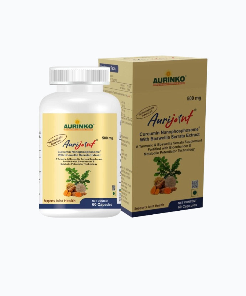 Aurijoint -Curcumin Nanophosphosome® with Boswellia serrata Extract