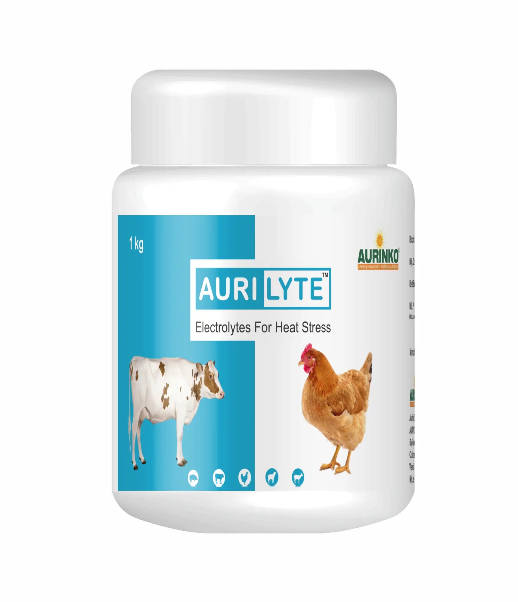 Aurilyte-Electrolytes for Heat Stress
