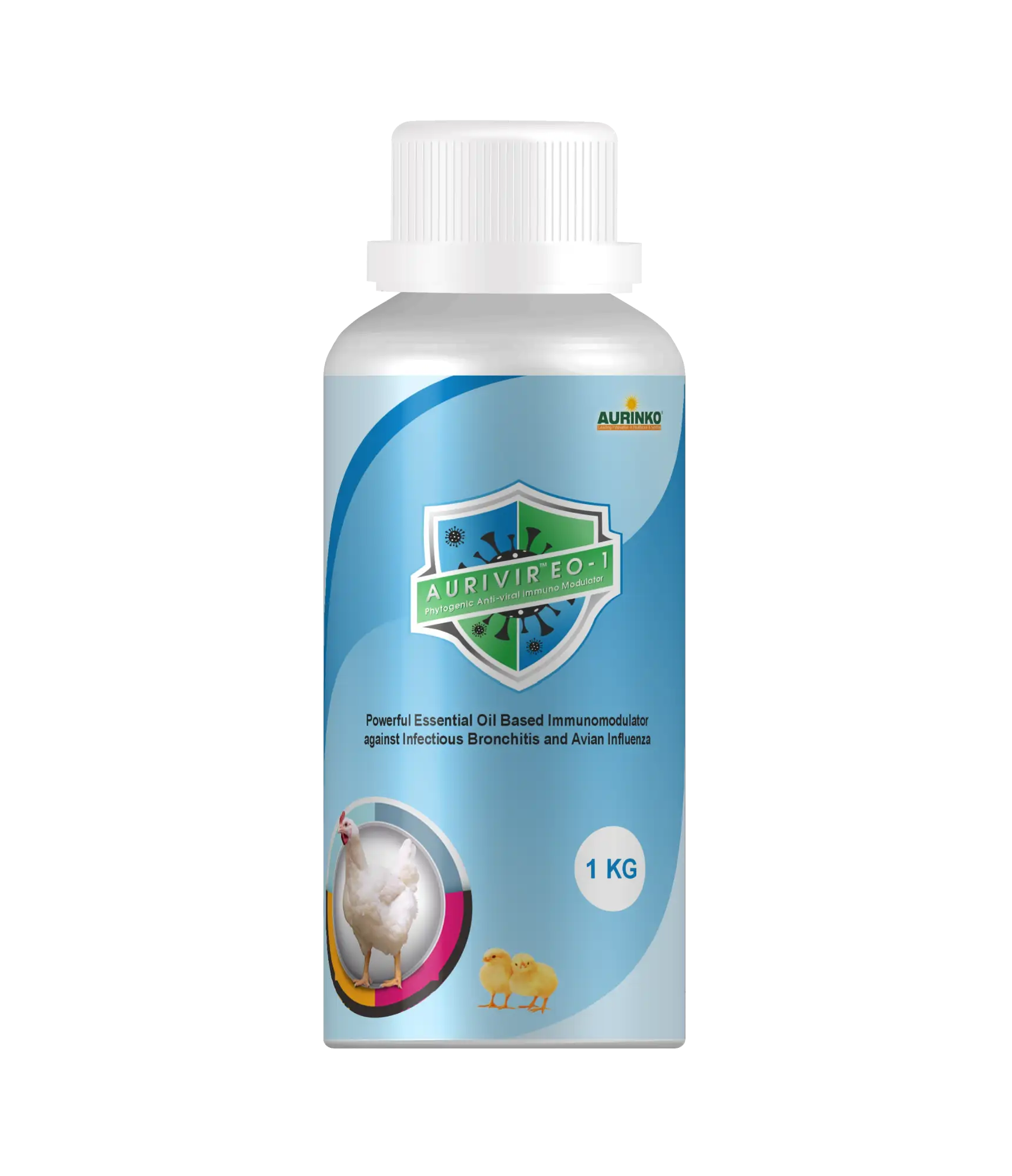 Aurivir – EO 1-Powerful Essential Oil Based Immunomodulator against Infectious Bronchitis and Avian Influenza