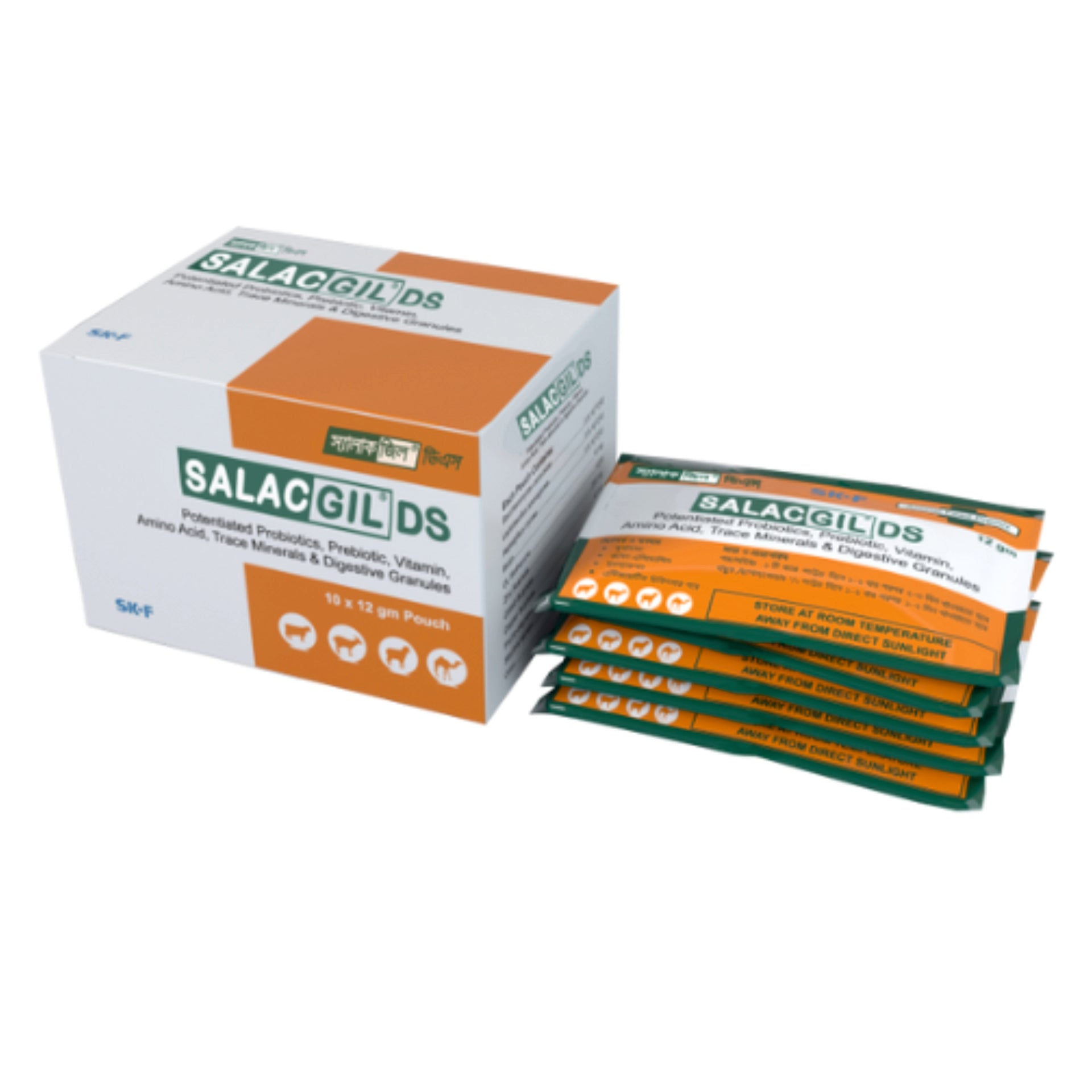 Potentiated Probiotics, Prebiotic, Vitamin, Amino Acid & Trace Minerals Digestive Powder