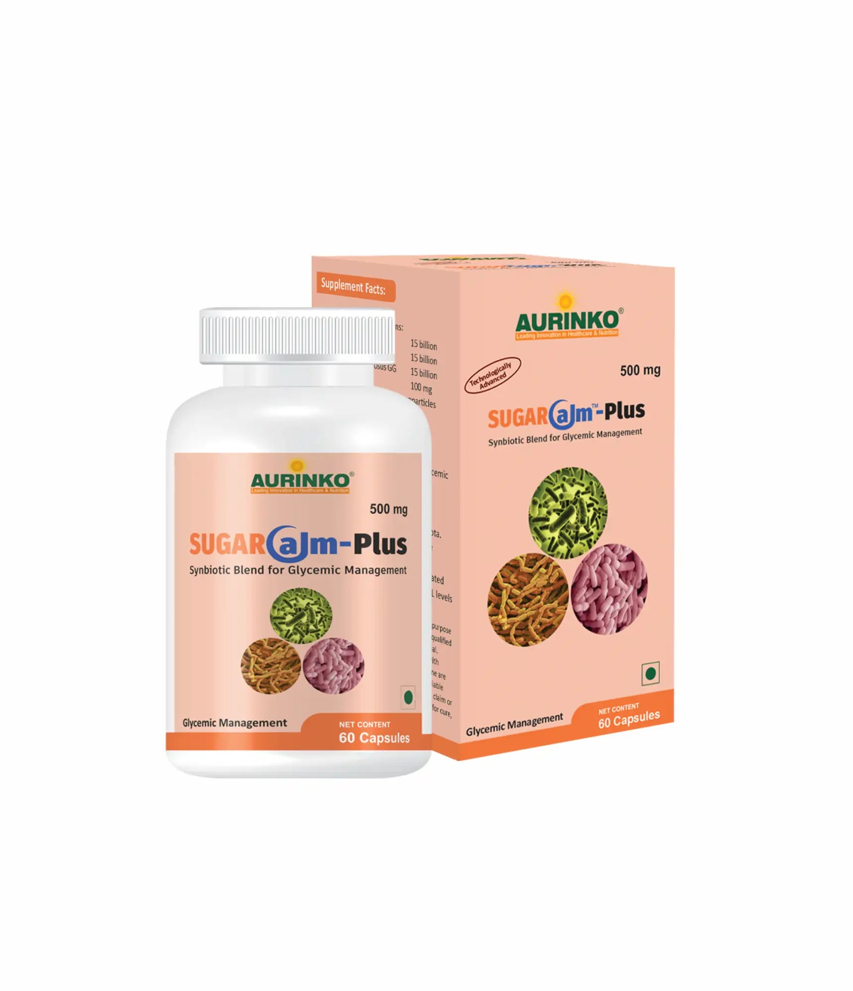 SugarCalm Plus -Complementary Food Supplement Synbiotic Blend for Glycemic Management