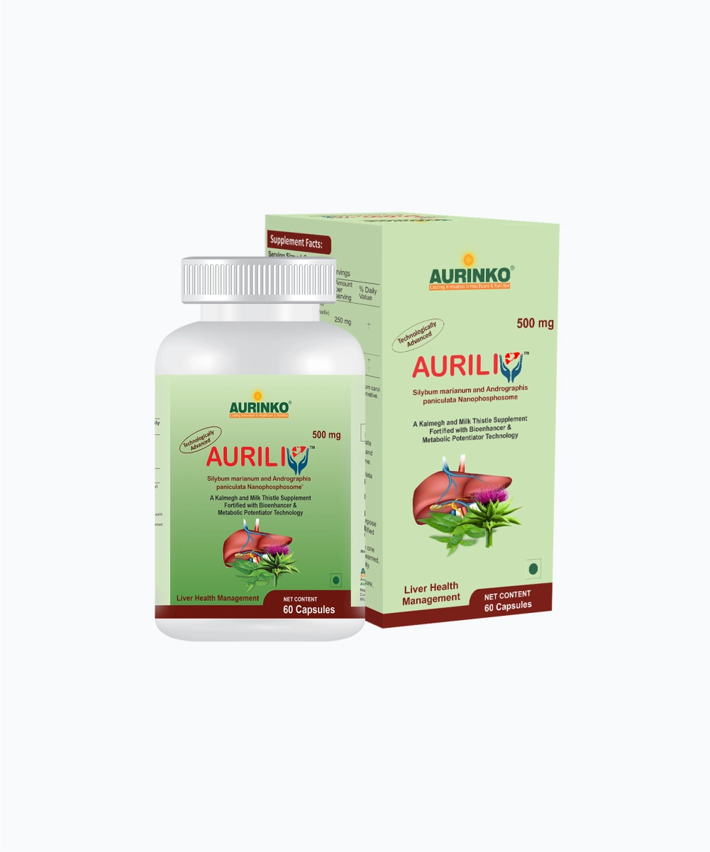 Auriliv -Silybum marianum and Andrographis paniculata Nanophosphosome®